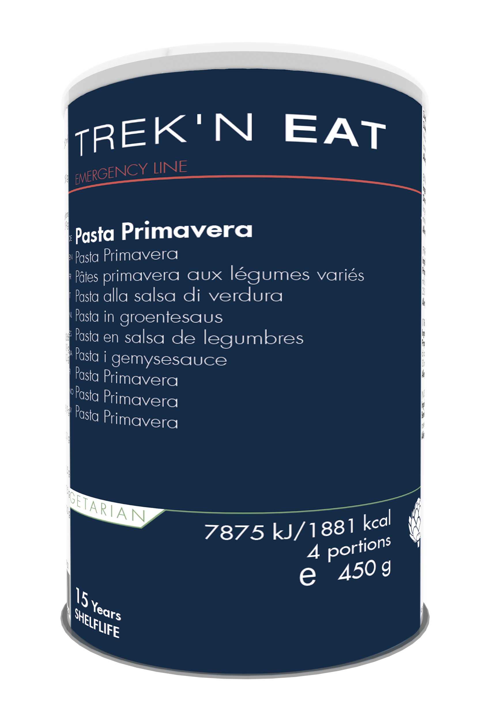 Pasta Primavera - Emergency Line Blue One Size
