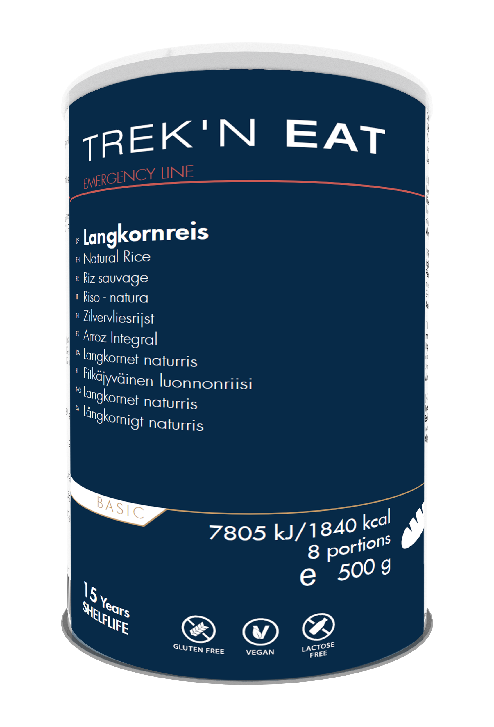 Natural Rice - Emergency Line Blue One Size