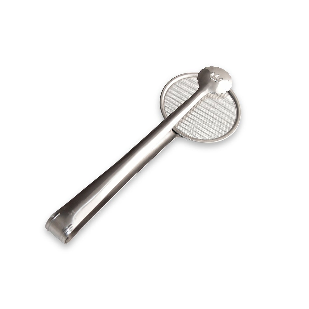 iGenietti Tång med Sil Stainless steel One Size