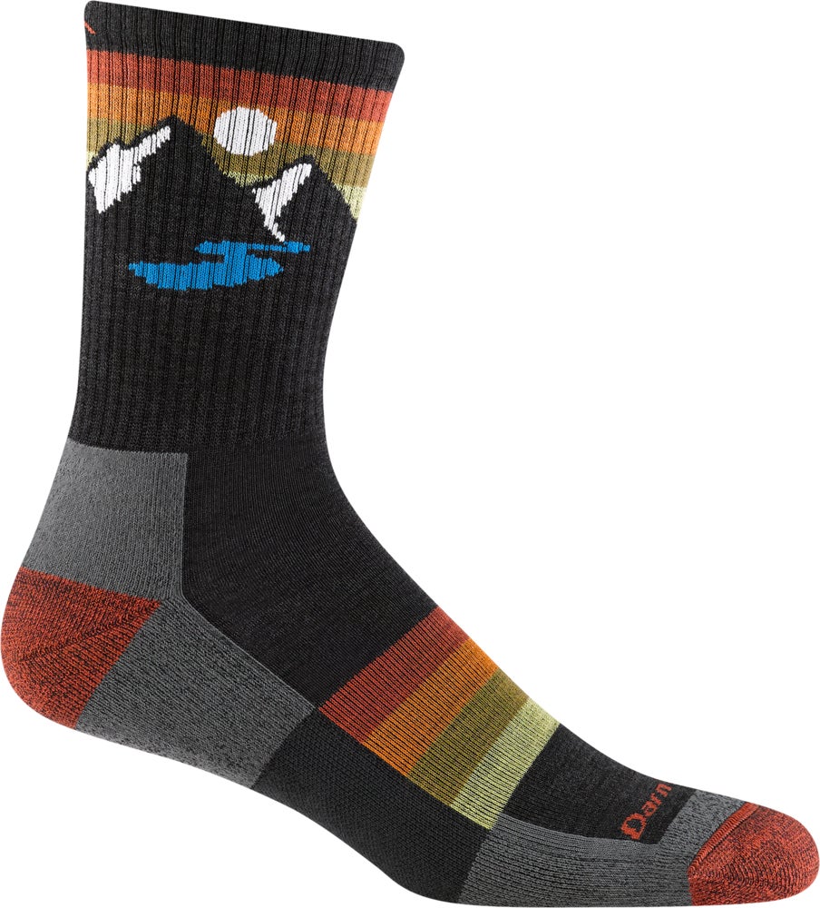 Sunset Ridge Micro Crew Lightweight with Cushion Charcoal L (EU 43,0 -45,5)