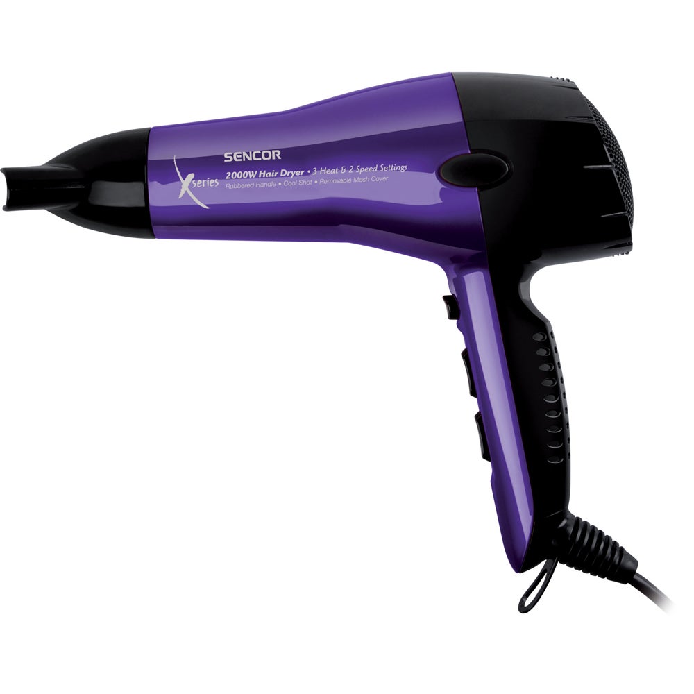 Hårtork Purple One Size