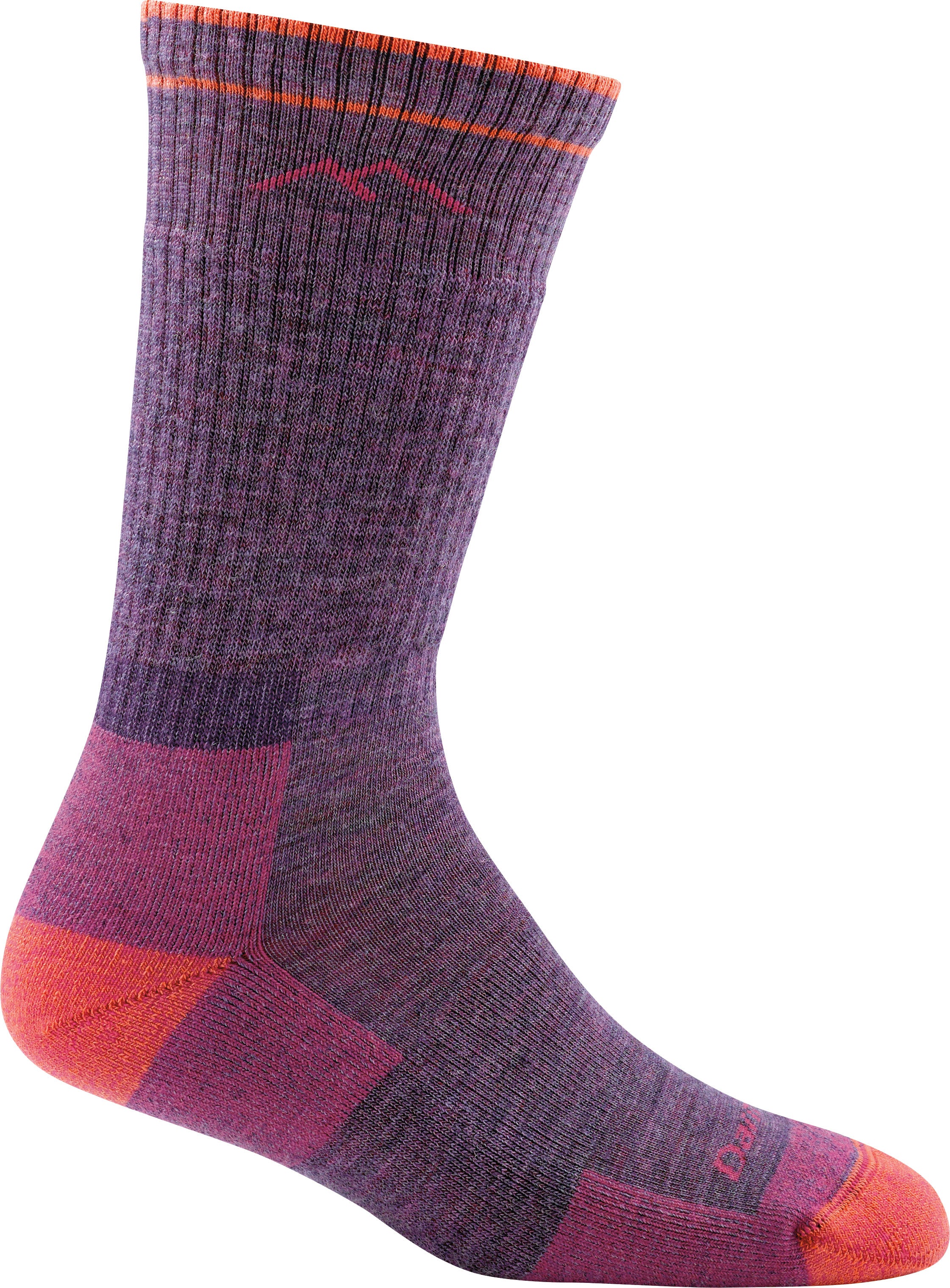 Hiker Boot Sock Cushion Plum Heather L (EU 41,0 - 42,5)