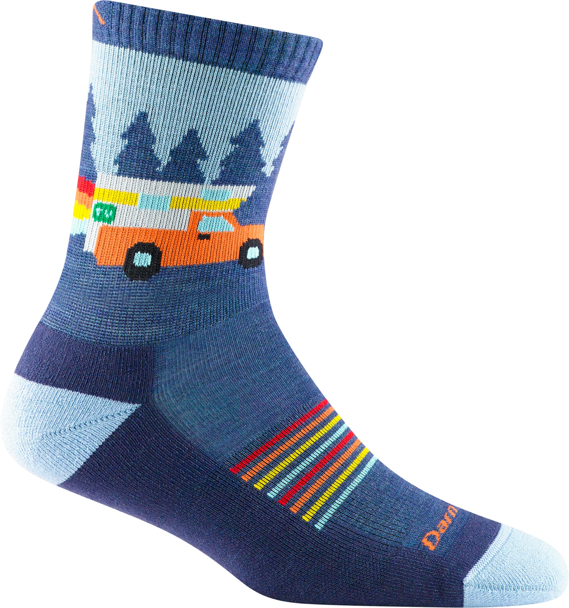 Van Wild Micro Crew Lightweight with Cushion Denim L (EU 35,0 - 39,0)