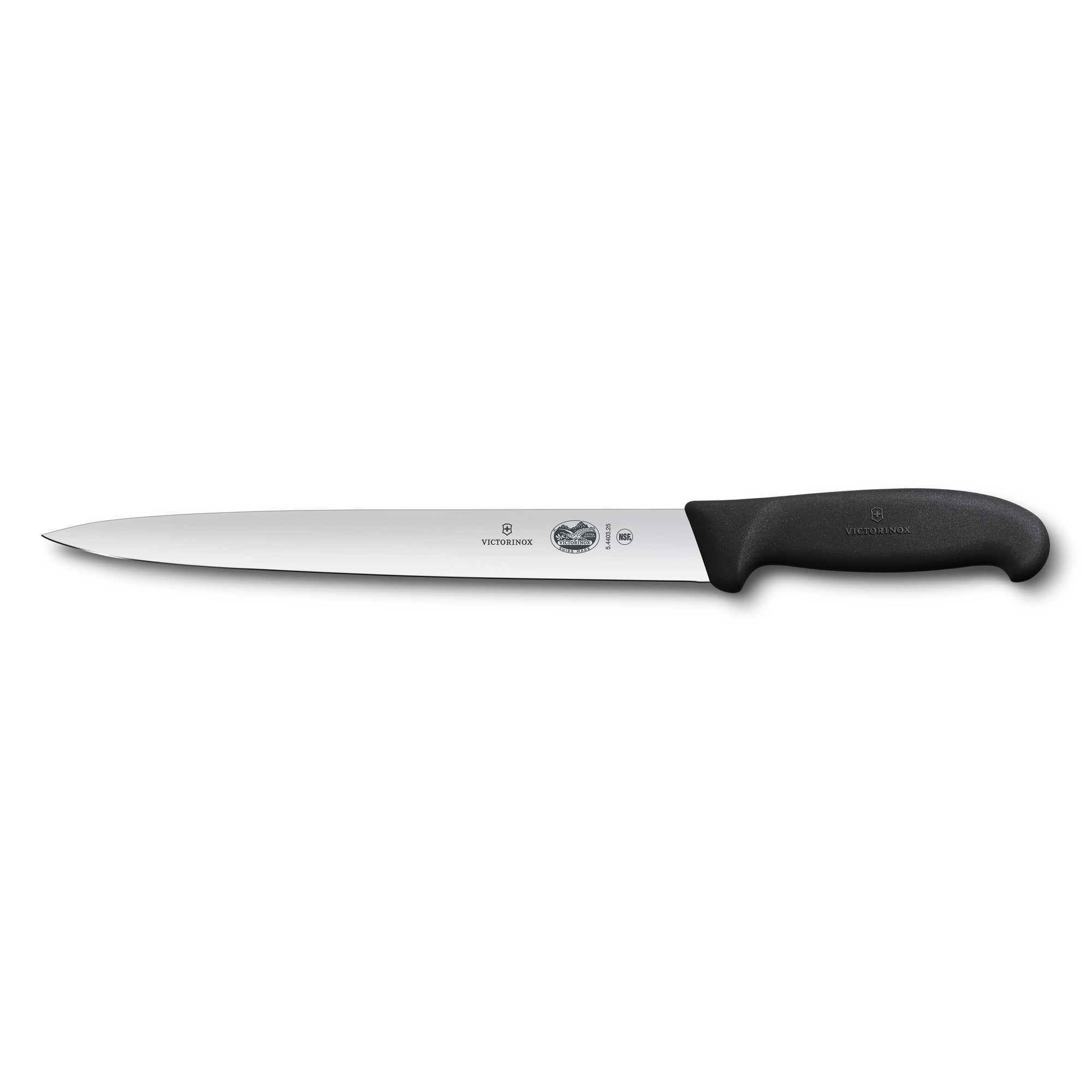 Skinkkniv, spetsig, Fibrox Black One Size