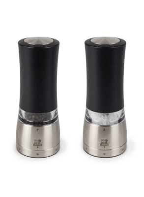 Peugeot Zeli Duo Electric Salt and Pepper Mill Set