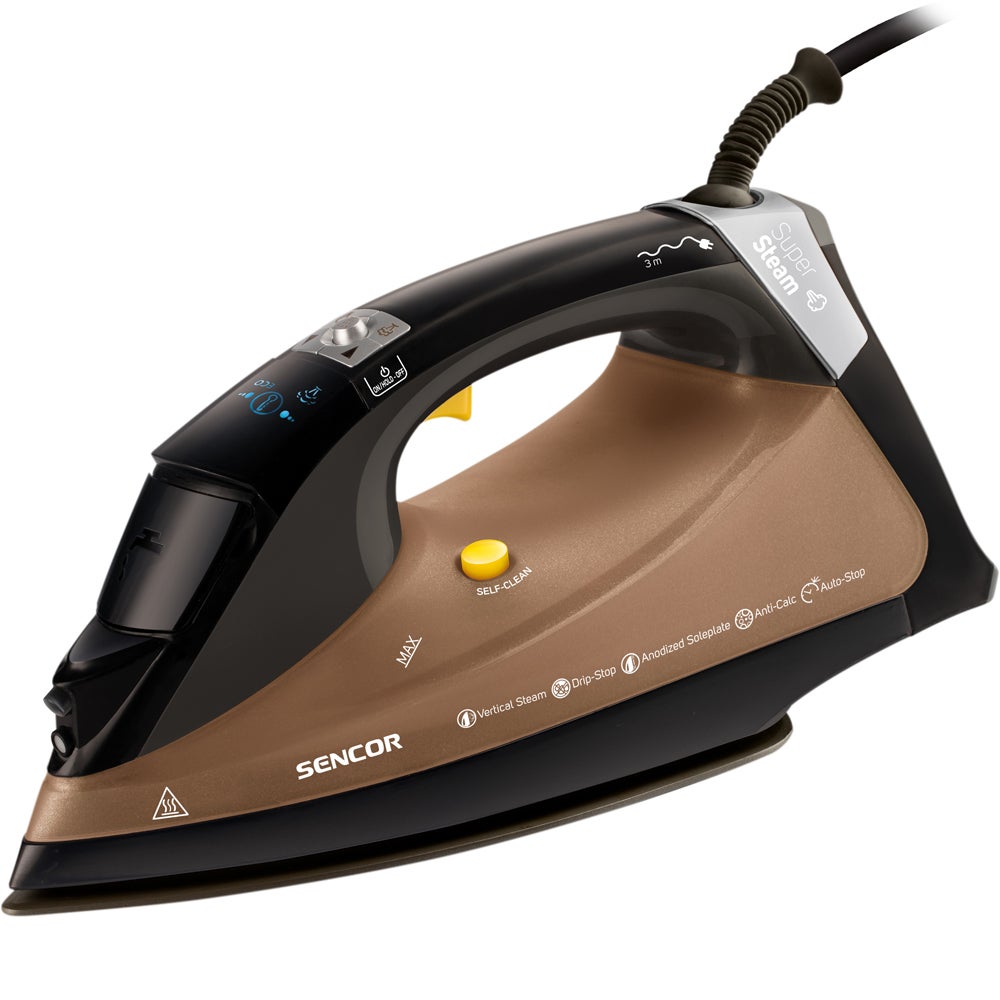Ångstrykjärn Digitalt 3100W Gold One Size