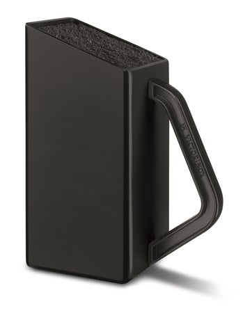 Litet knivblock, utan Black One Size
