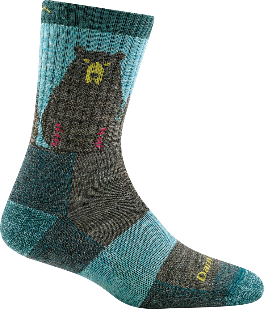 Bear Town Micro Crew Light Cushion Aqua S (EU 35,0 - 37,5)