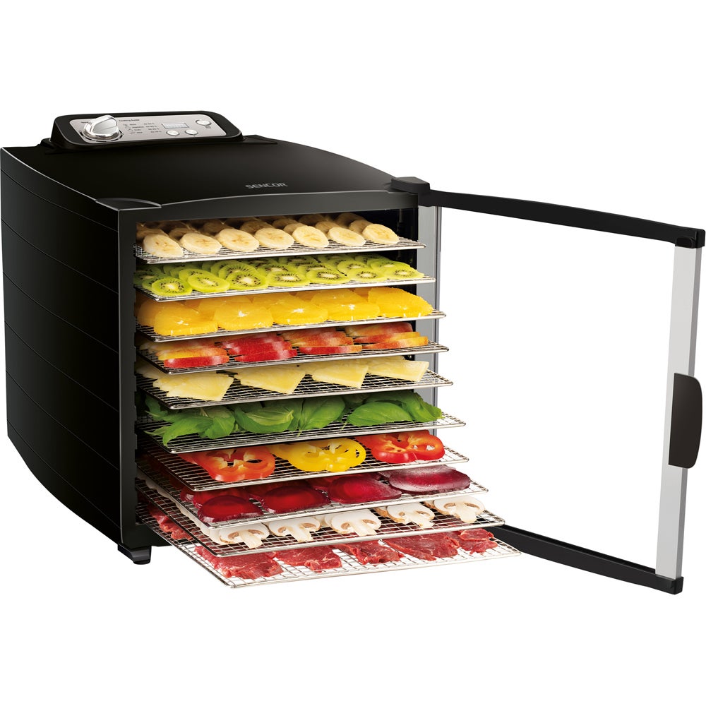 Högeffektiv torkugn 1,11 m2 torkyta Black One Size