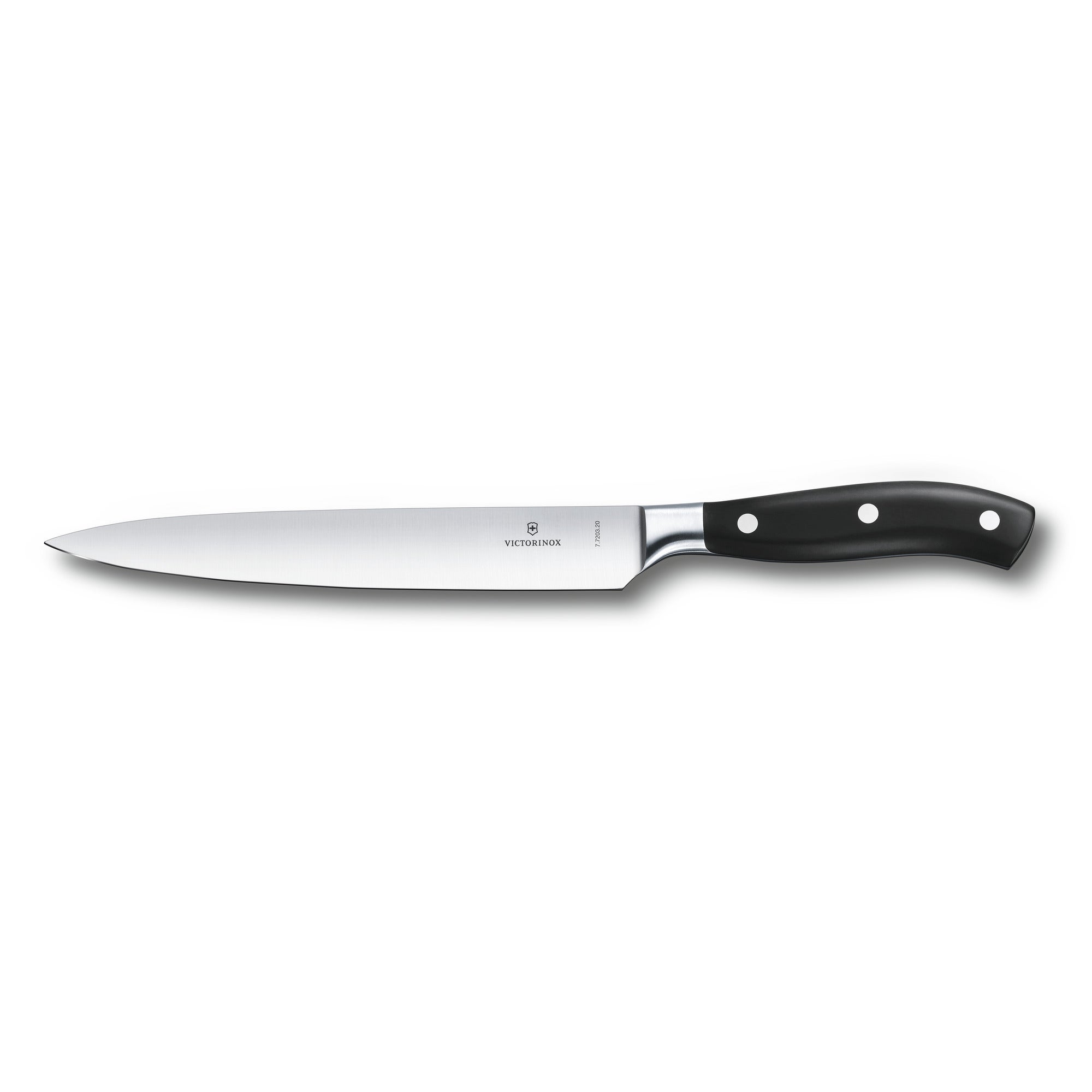 Trancherkniv, smidd, 20 cm i Black One Size