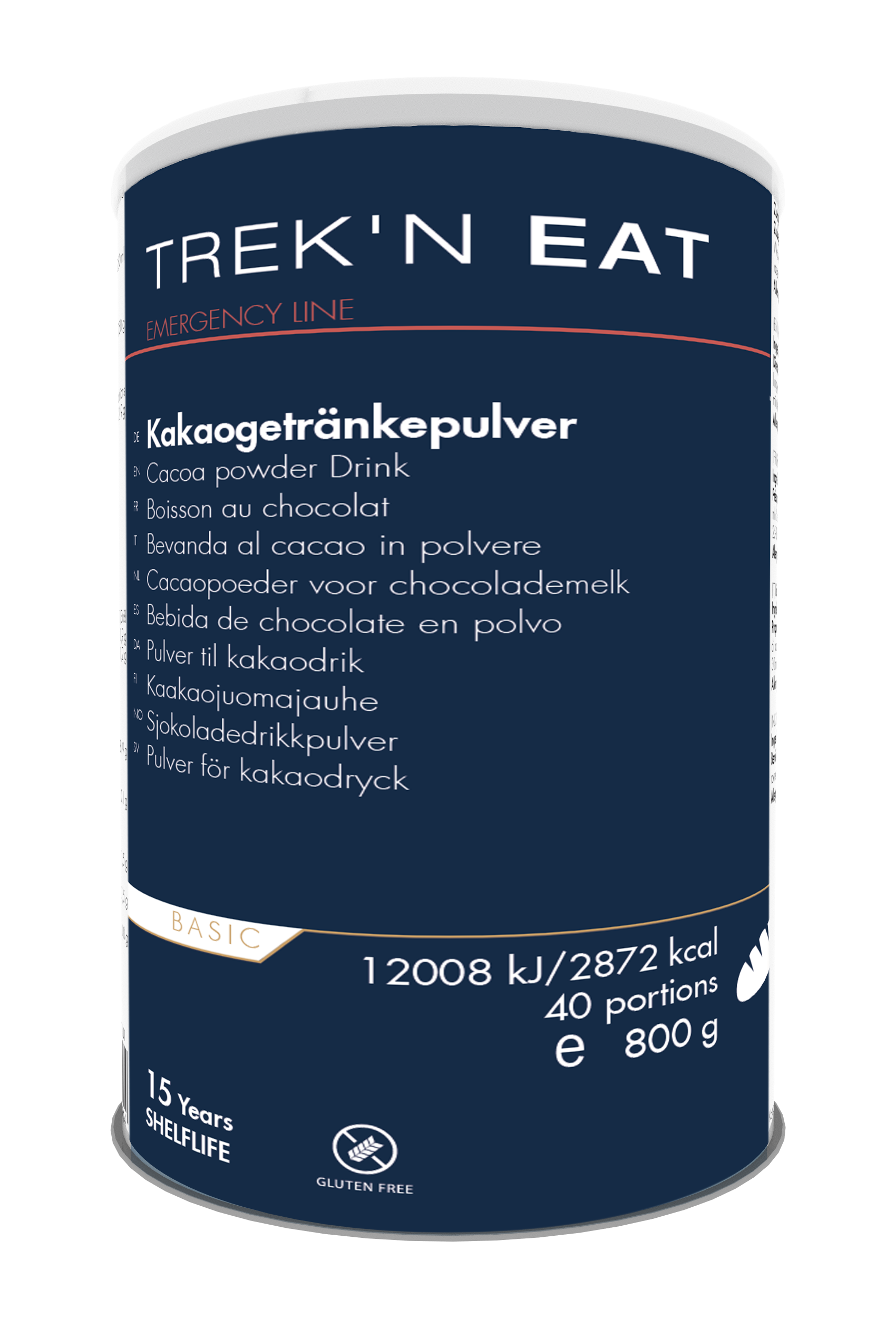 Cocoa Drink - Emergency Line Blue One Size