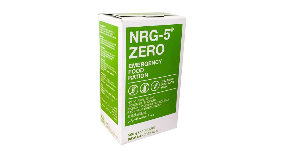 NRG-5 Ration gluten free White One Size