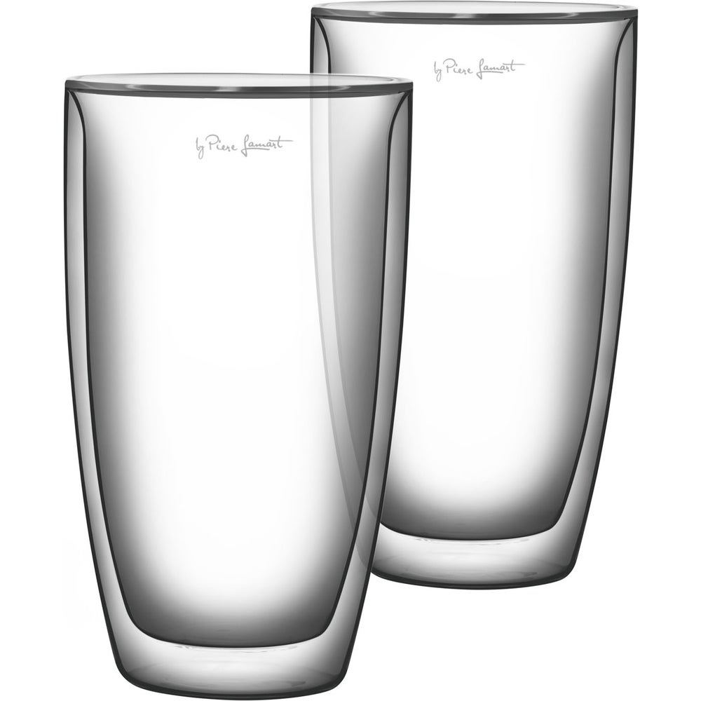 Latteglas 2-pack Transparent One Size