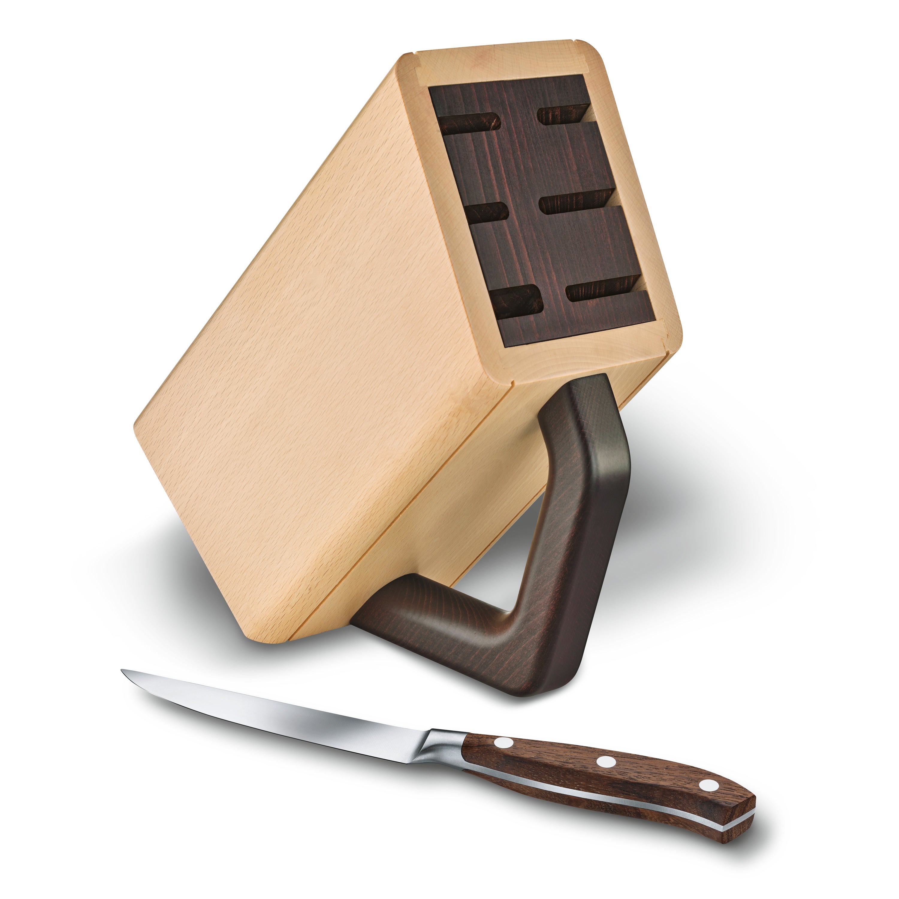 Grand Maître Wood Cutlery Block, 6 pieces Wood One Size