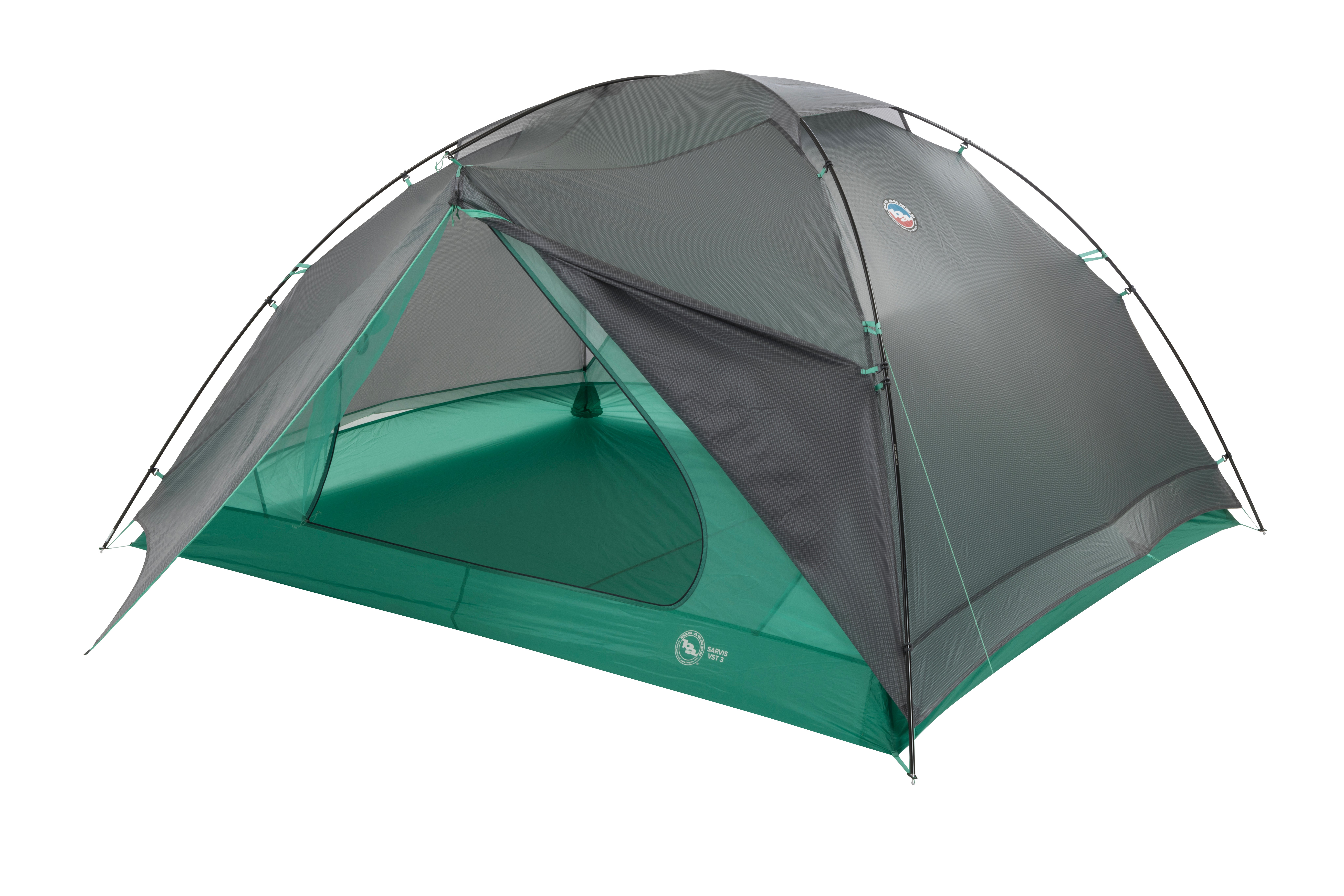 Sarvis VST 3 Asphalt - Mint Leaf One Size