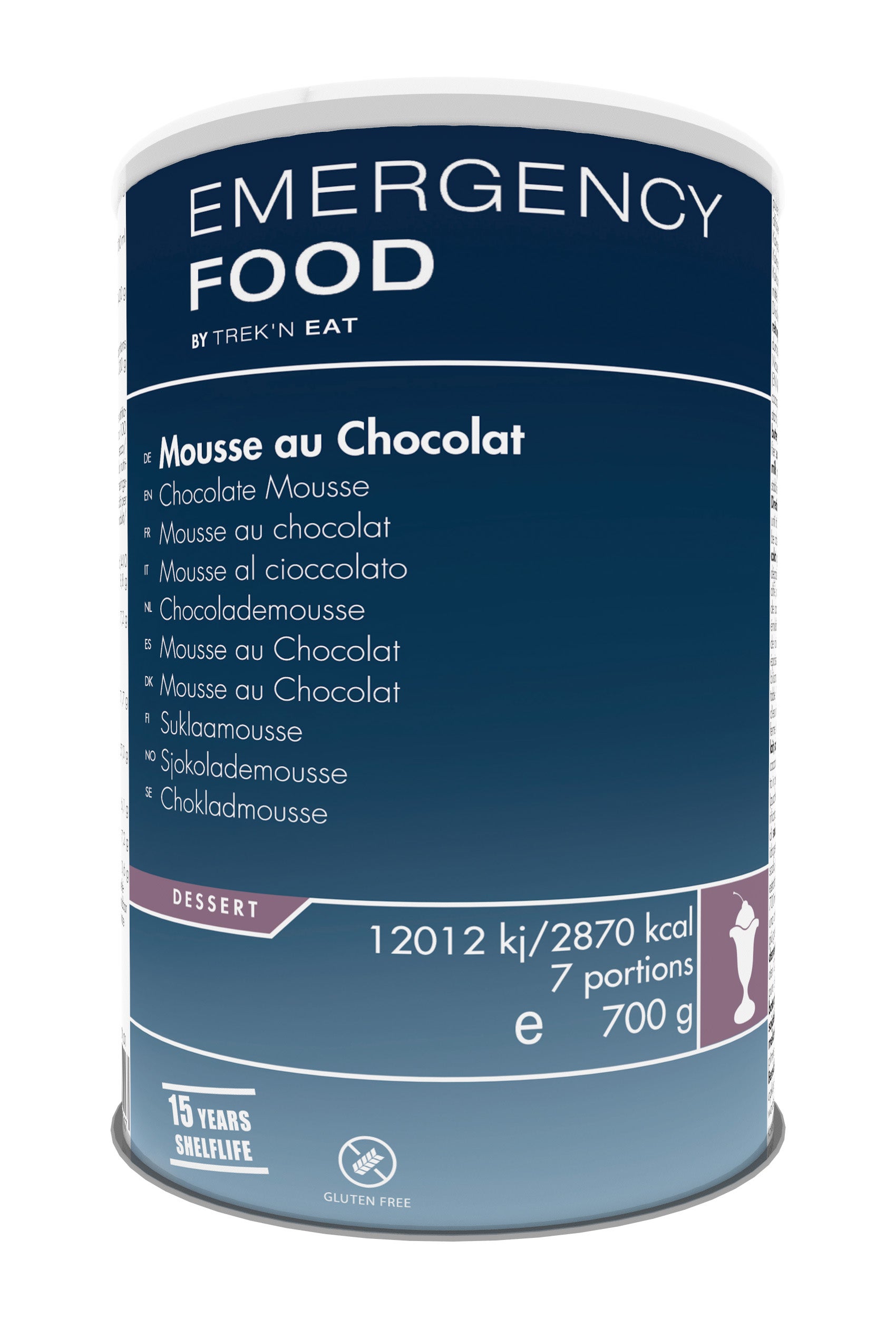 Chocolate Mousse - Emergency Line Blue One Size