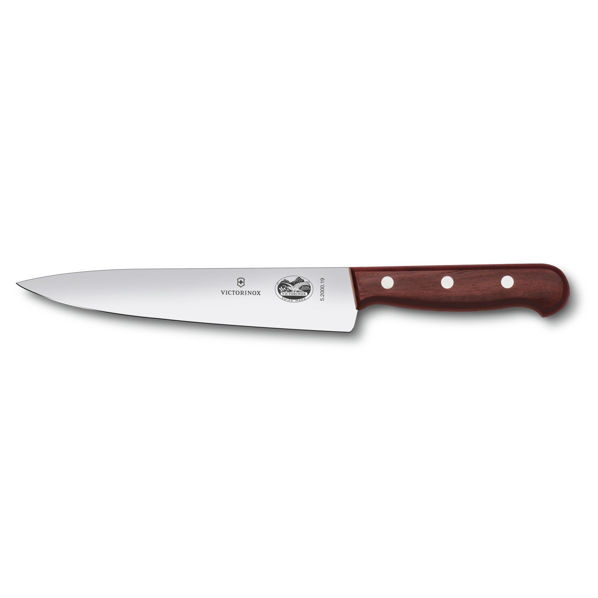 Kockkniv, 19 cm, trähandtag i ask Wood One Size