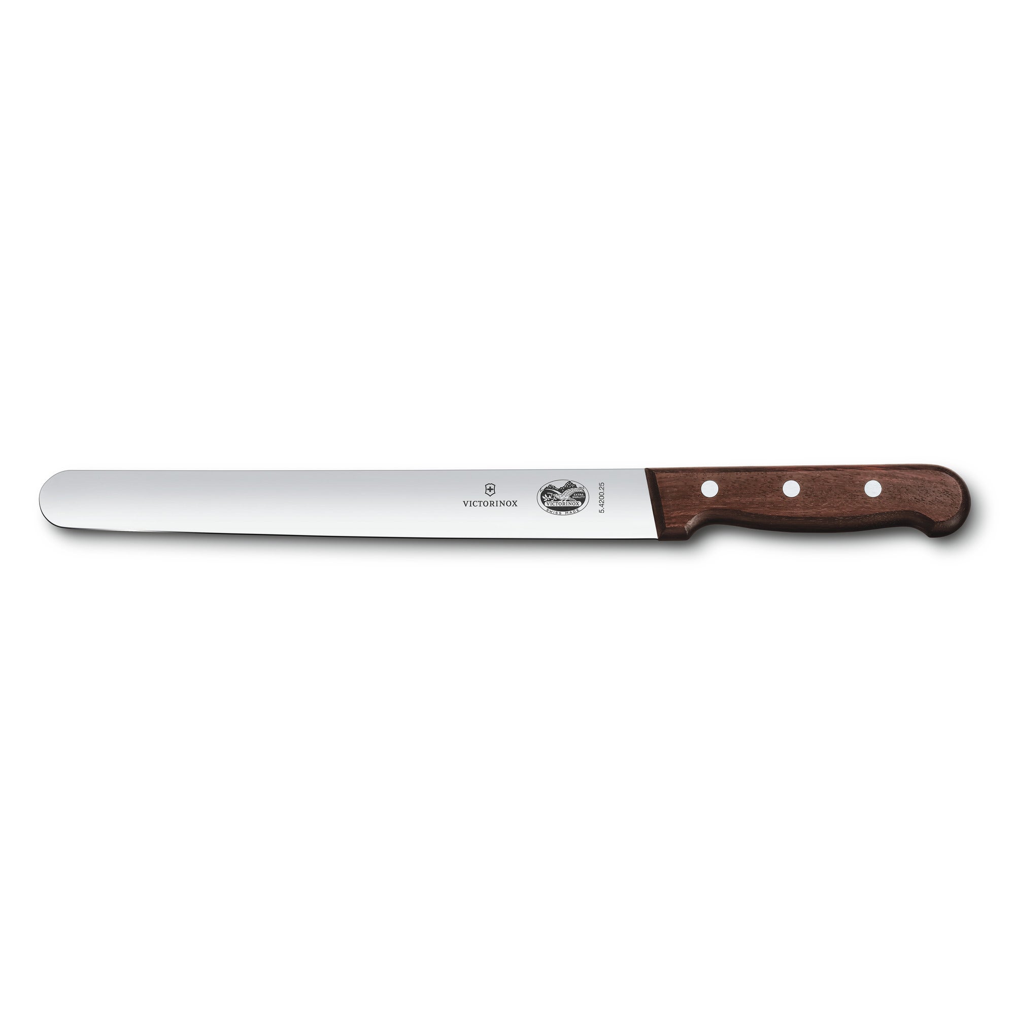 Skinkkniv 30mm bred rund spetsträ Wood One Size