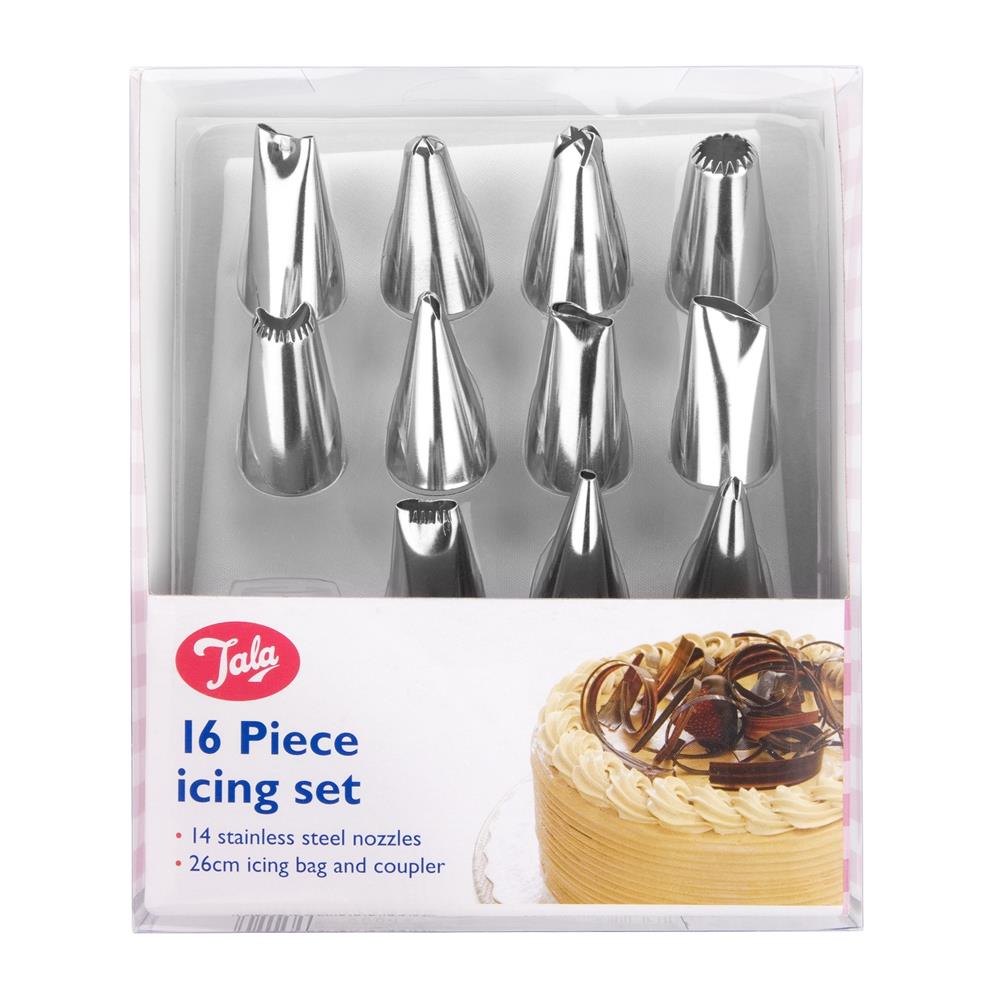 Tala Dekorationssats 16 delar Stainless steel One Size