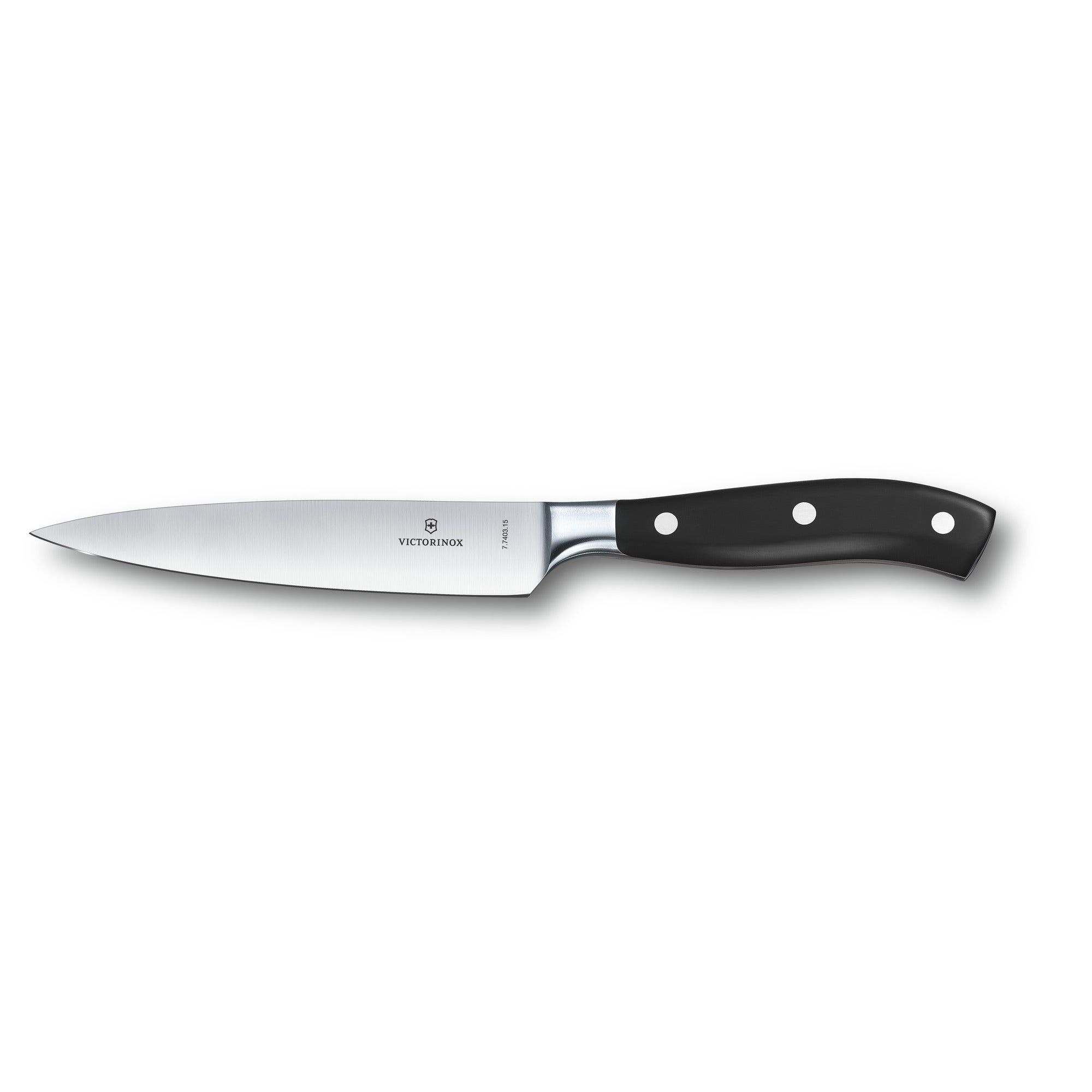 Kockkniv, smidd 15 cm i Black One Size