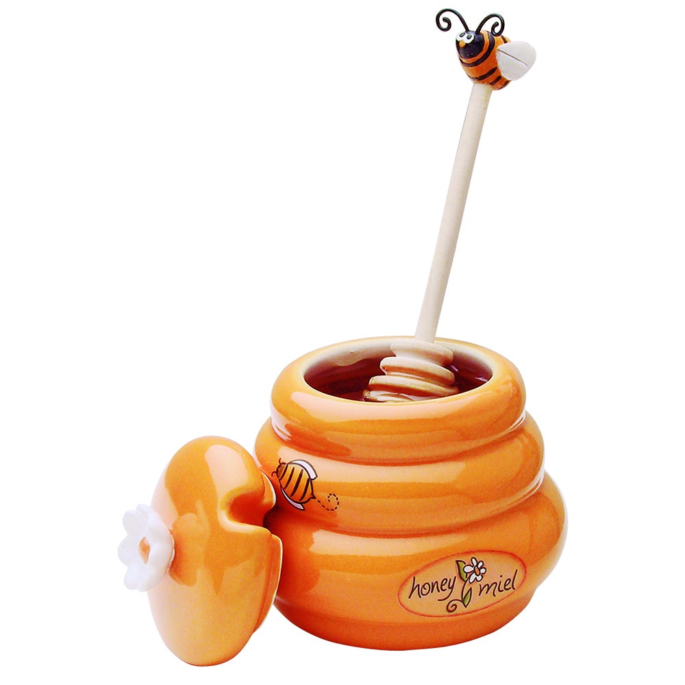 JOIE Honungskruka med Skruv Orange One Size