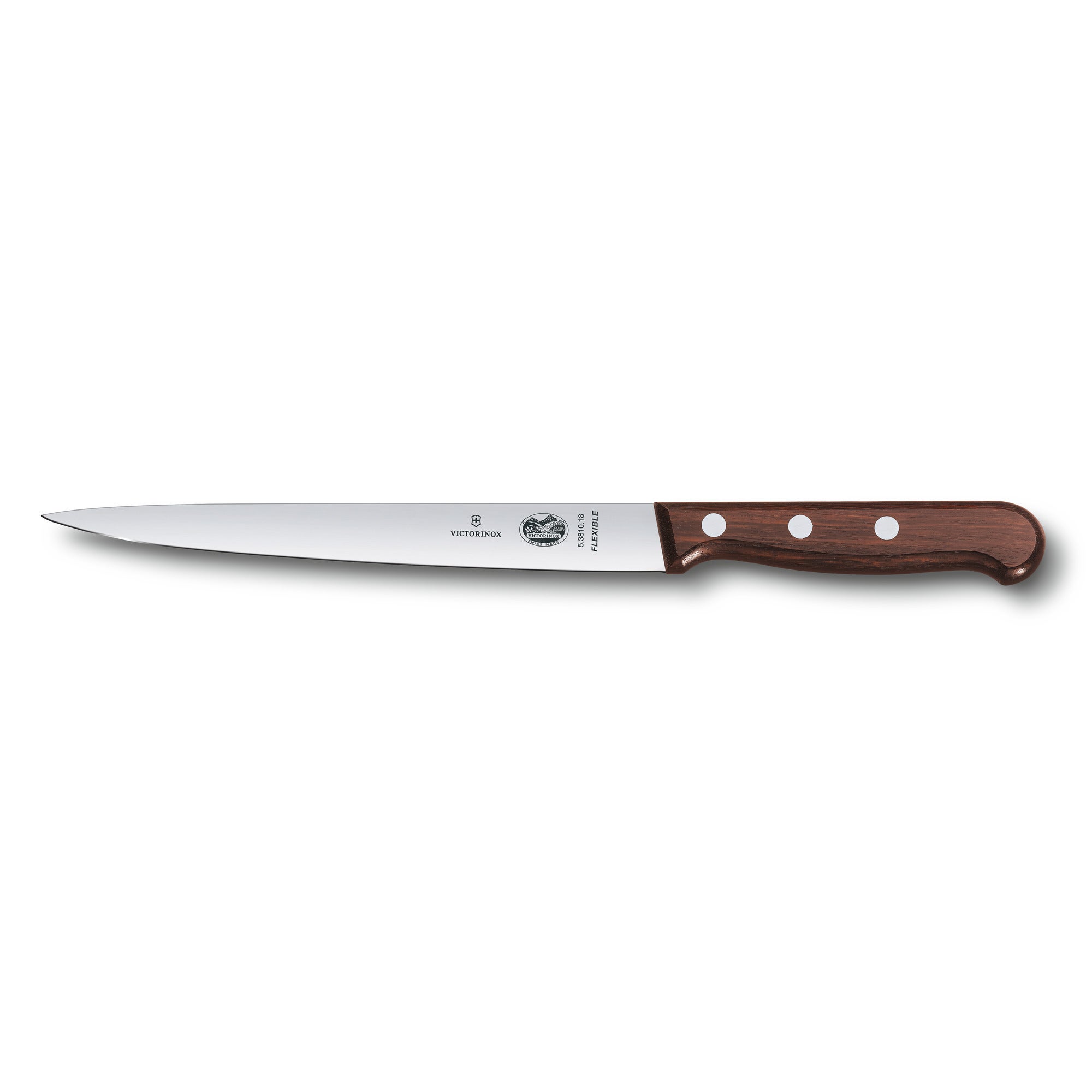 Fiskfilékniv smal extra böjligträhandtag Wood One Size
