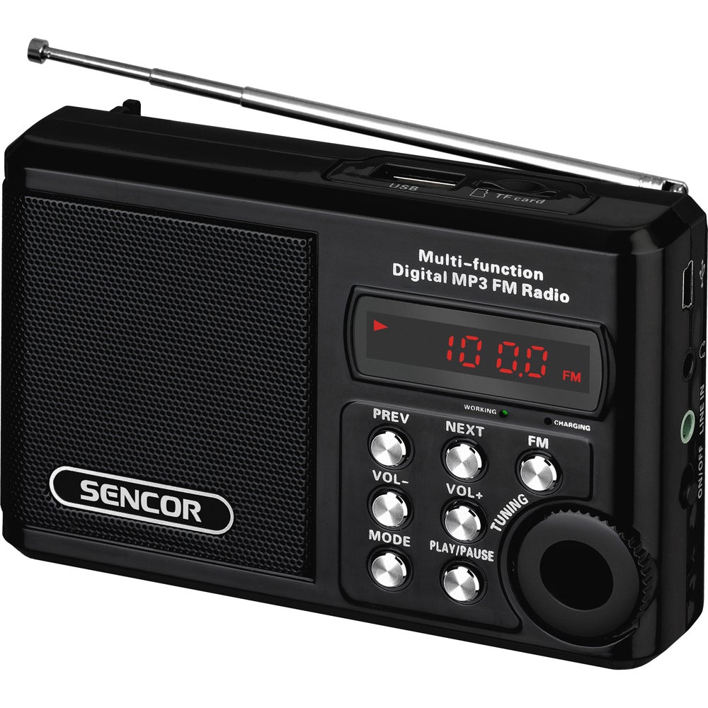 Fickradio / MP3 Black One Size