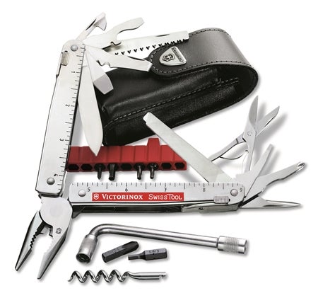 SwissTool X Plus with holster Steel One Size