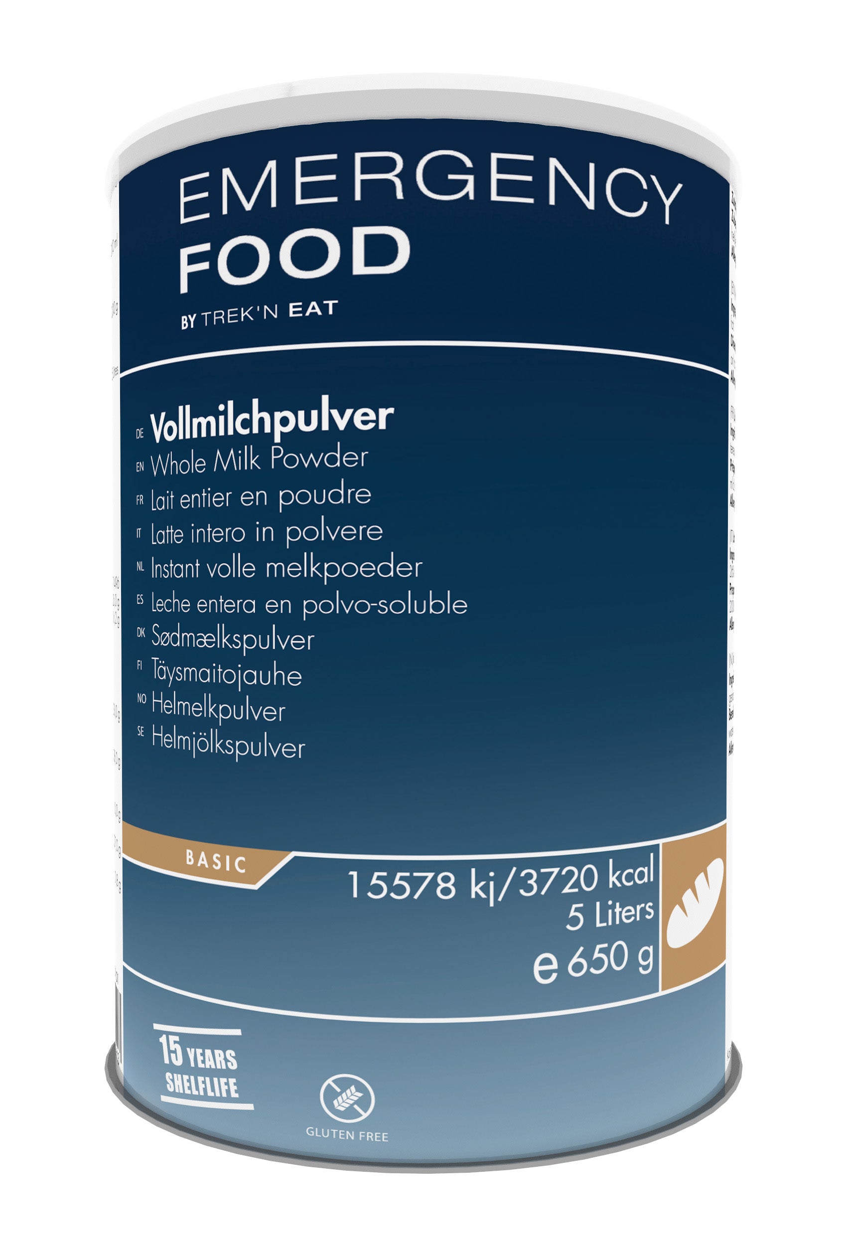 Whole Milk Powder- Instant - Emergency Line Blue One Size