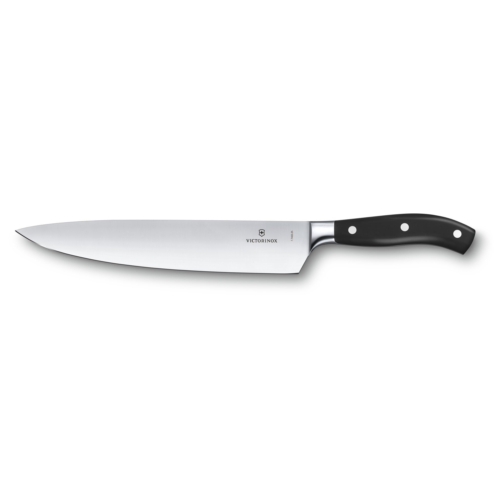 Kockkniv, smidd, 25 cm i Black One Size