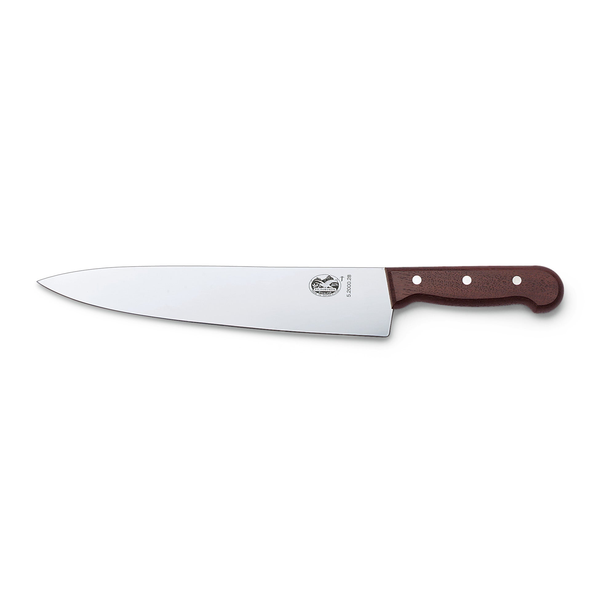 Kockkniv, 28 cm, trähandtag Wood One Size