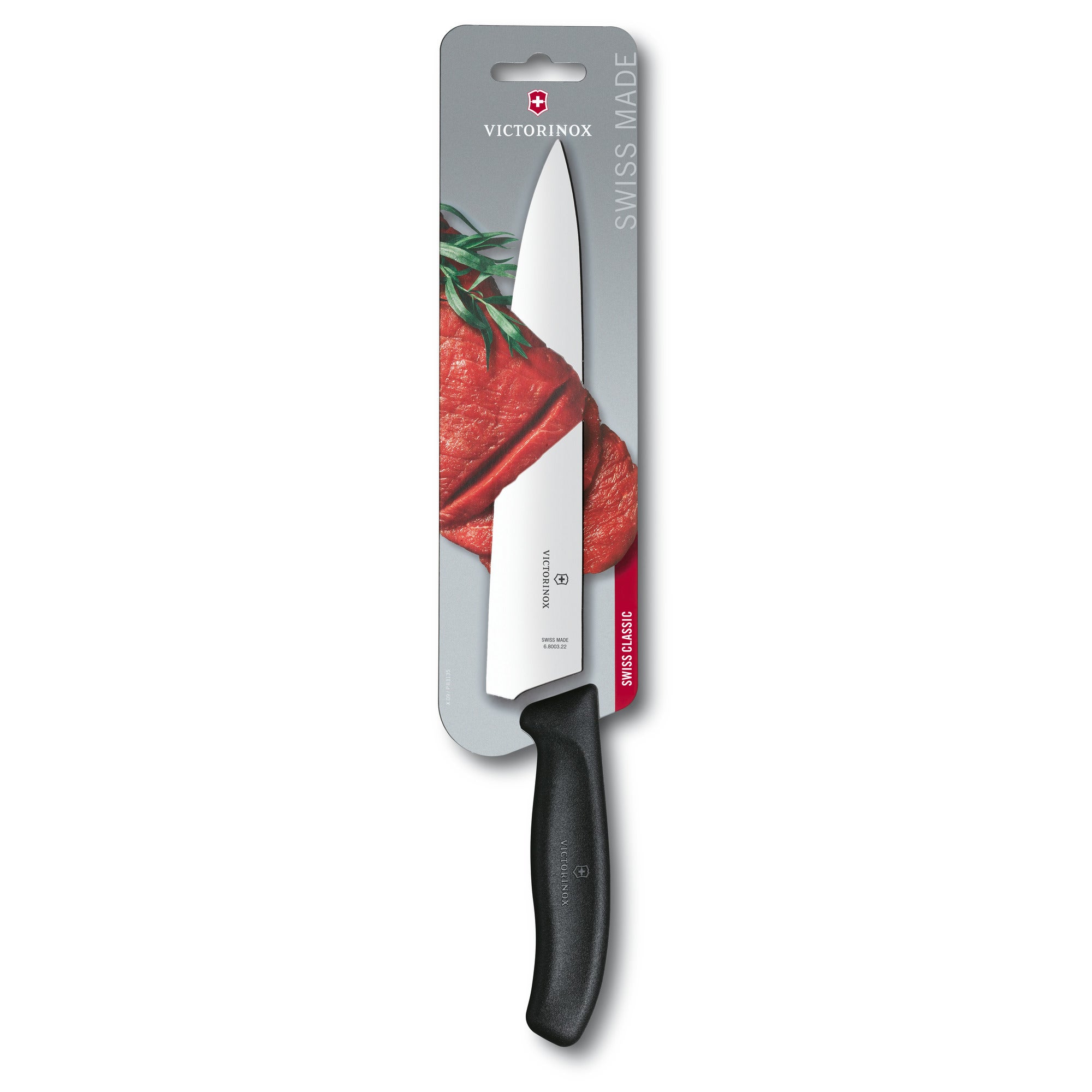Kockkniv, 22 cm, SwissClassic Black One Size
