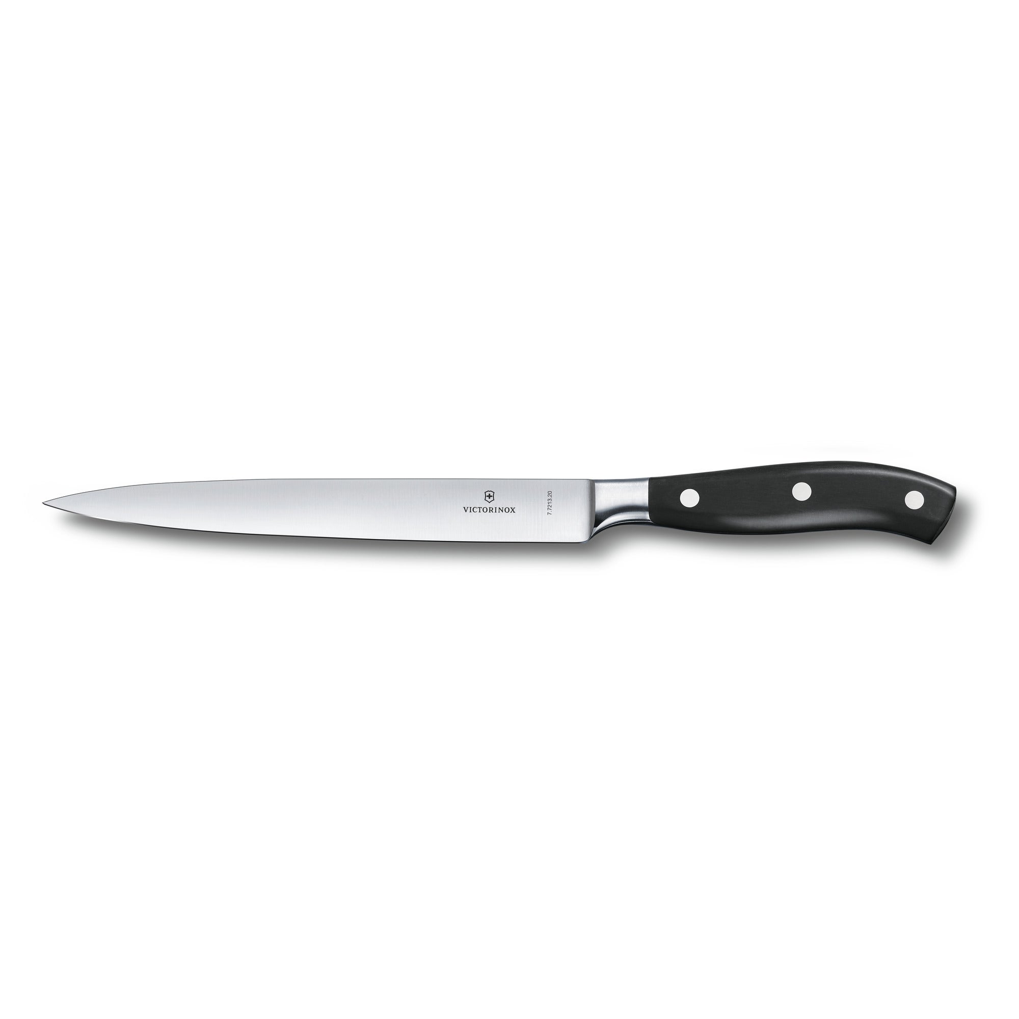 Filékniv, smidd, 20 cm i Black One Size