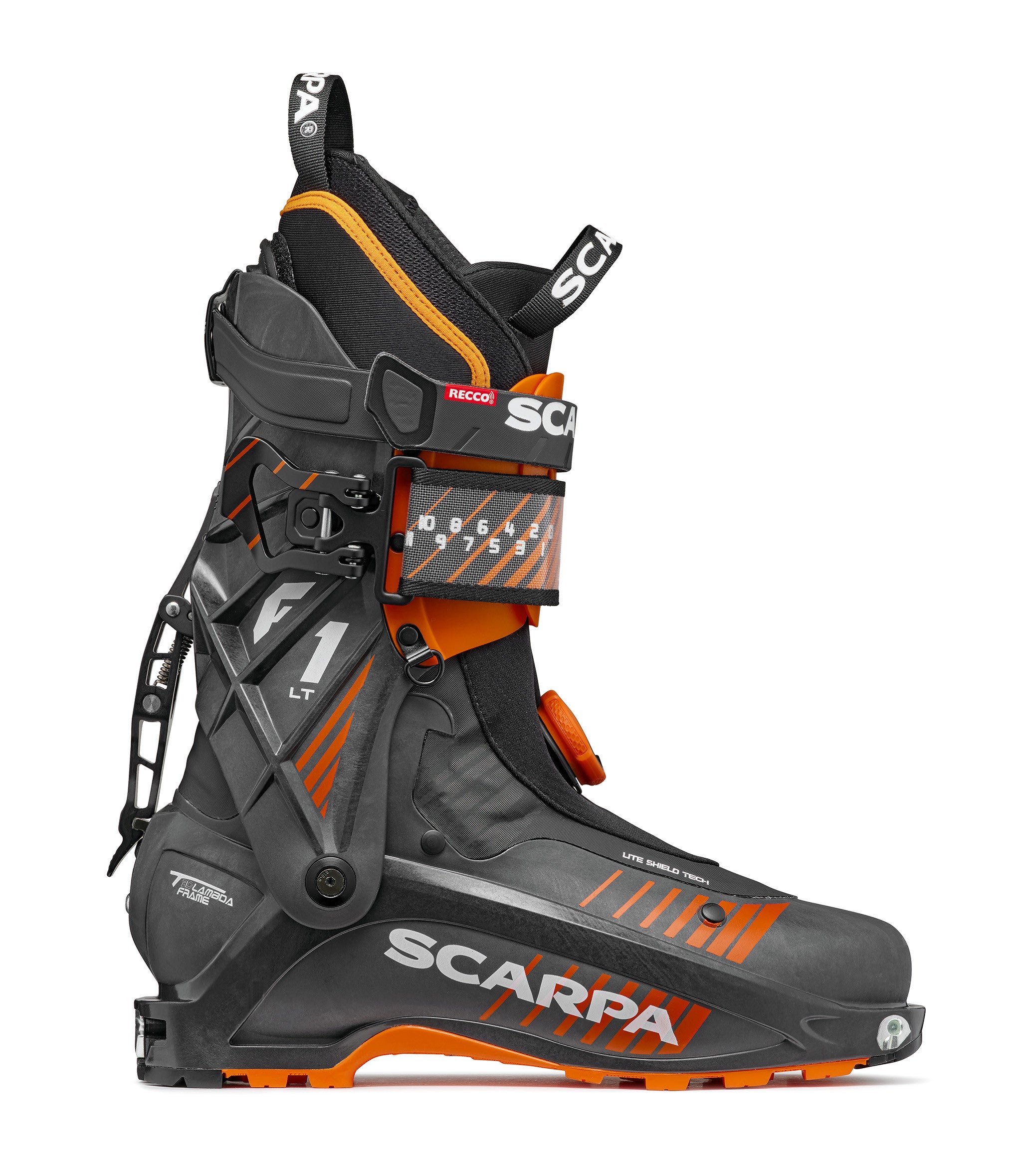 F1 LT R Carbon - Orange 23,0