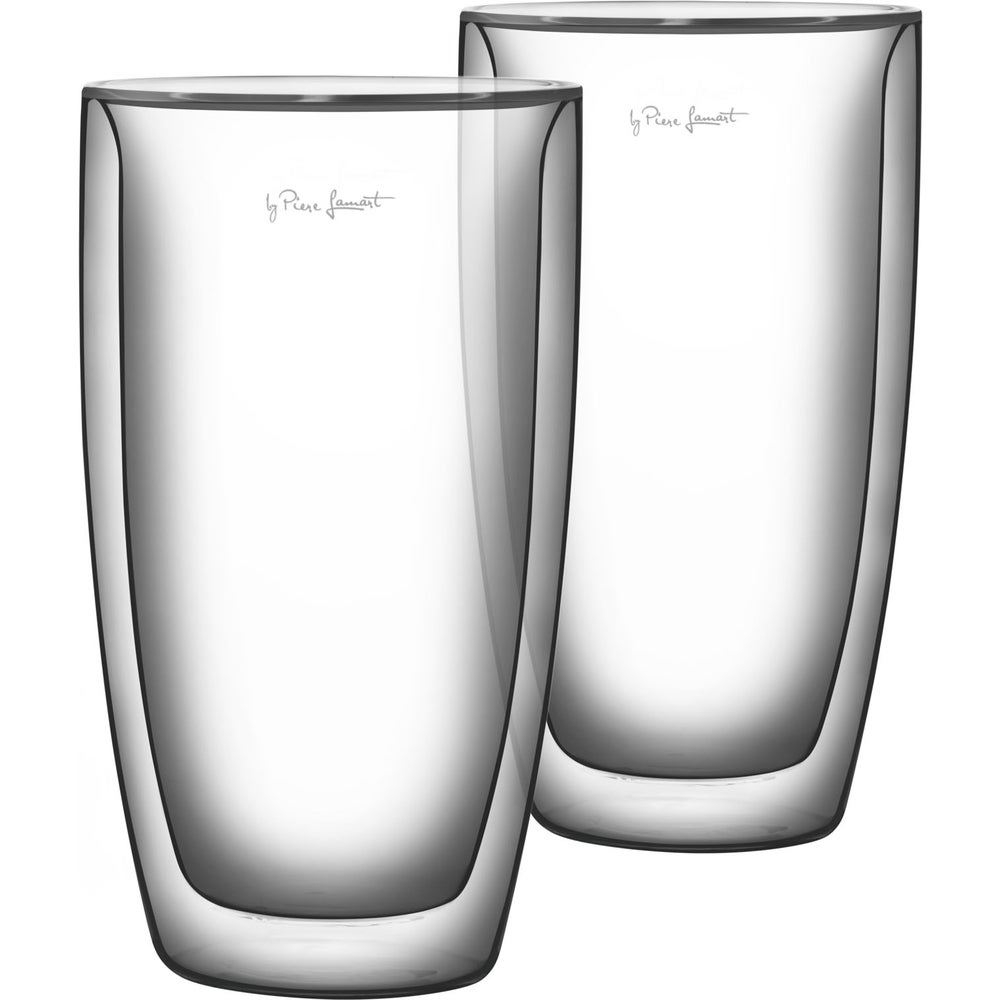 Latteglas 2-pack Transparent One Size