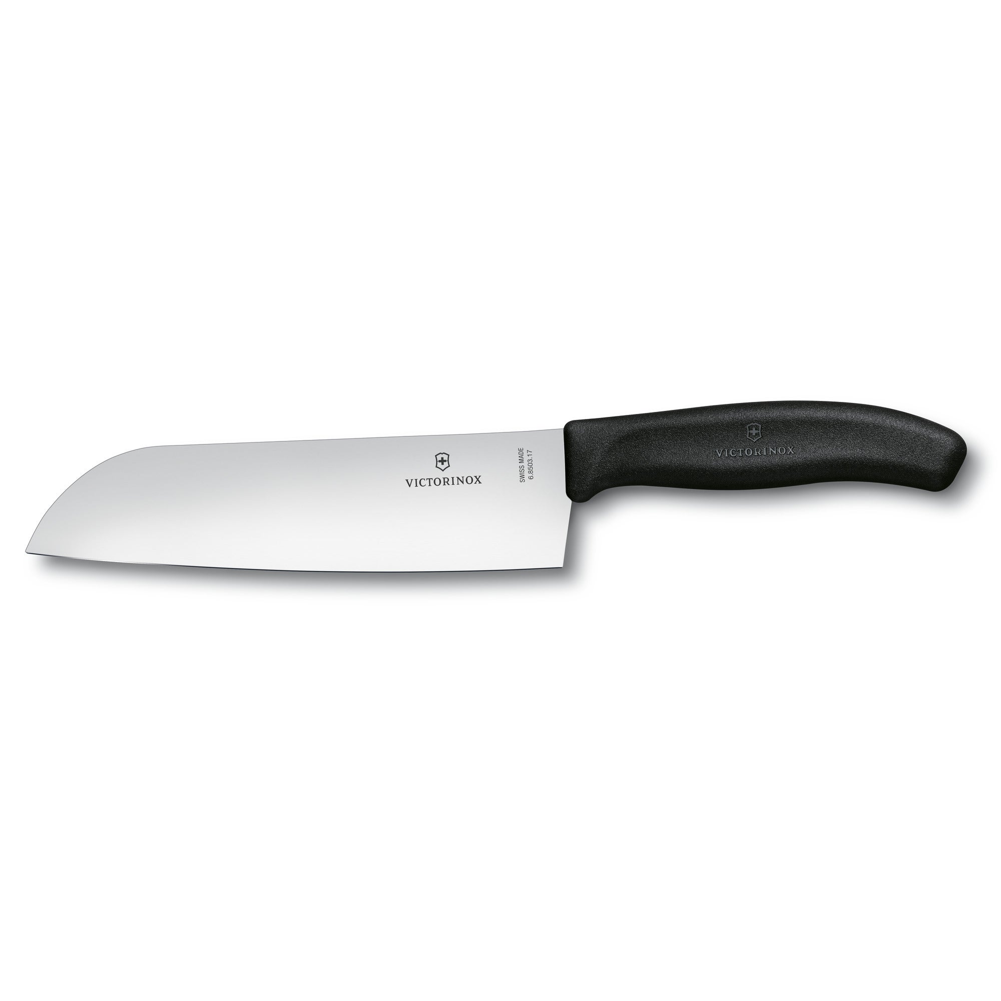 Santoku kniv 17cm, SwissClassic Black One Size