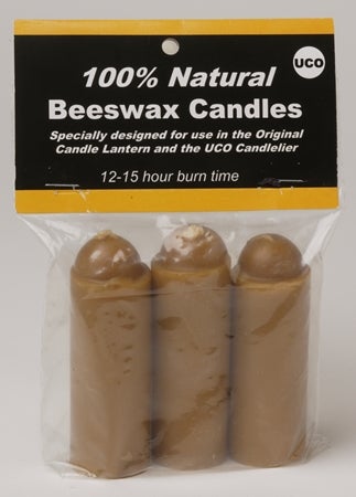 Beeswax candles for Original & Candlelier 3-pack Brown One Size