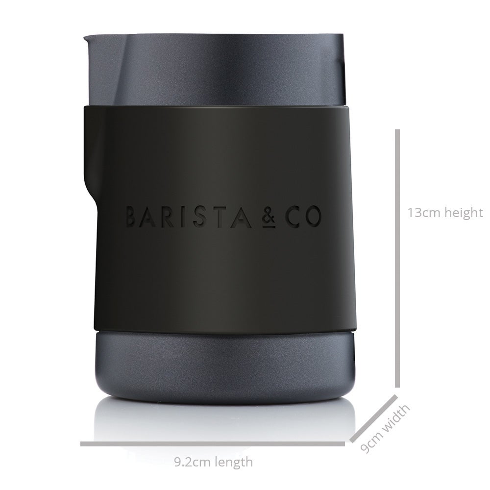 Barista & Co Shorty Professionell Mjölkkanna Black One Size