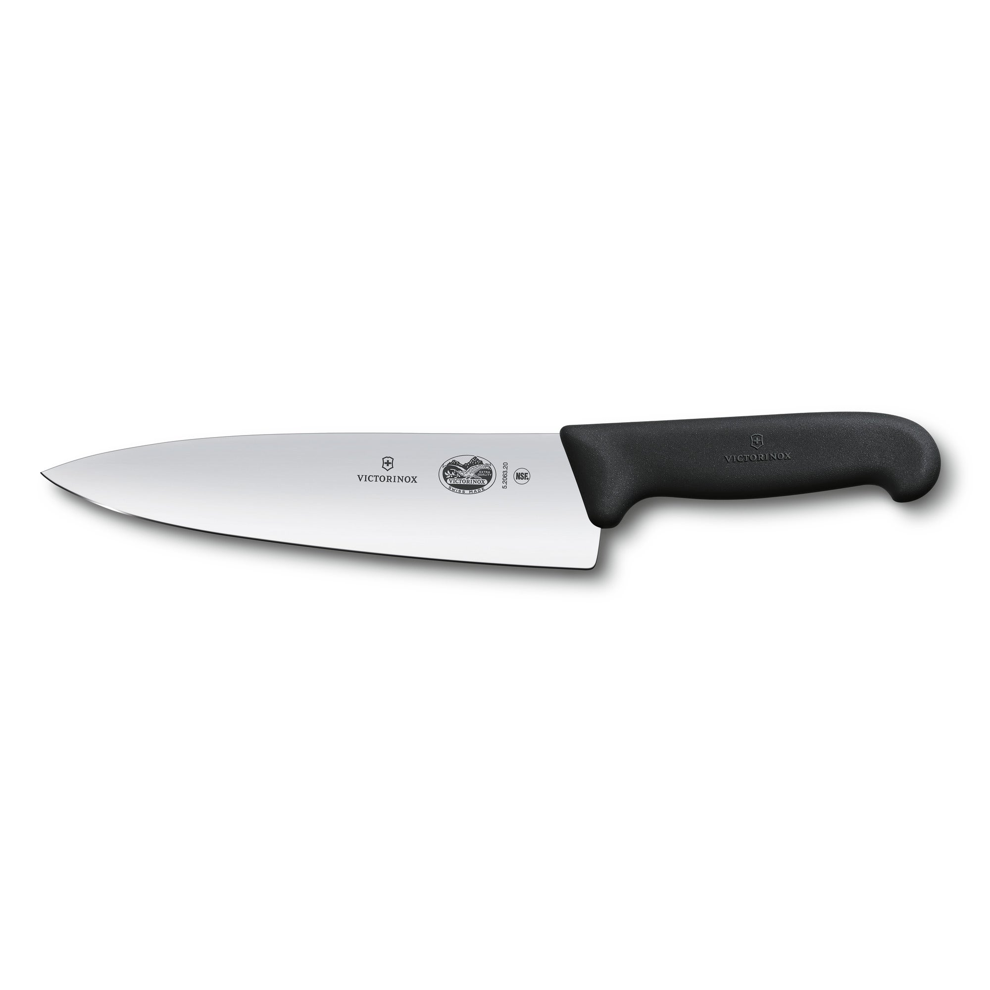 Kockkniv, 20 cm, extra bred Black One Size