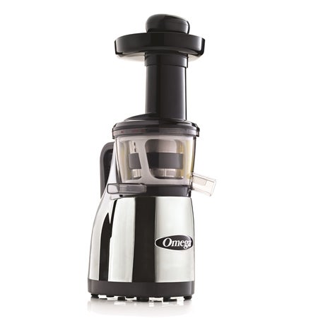 Vertikal slowjuicer med handtag Chrome - Black One Size