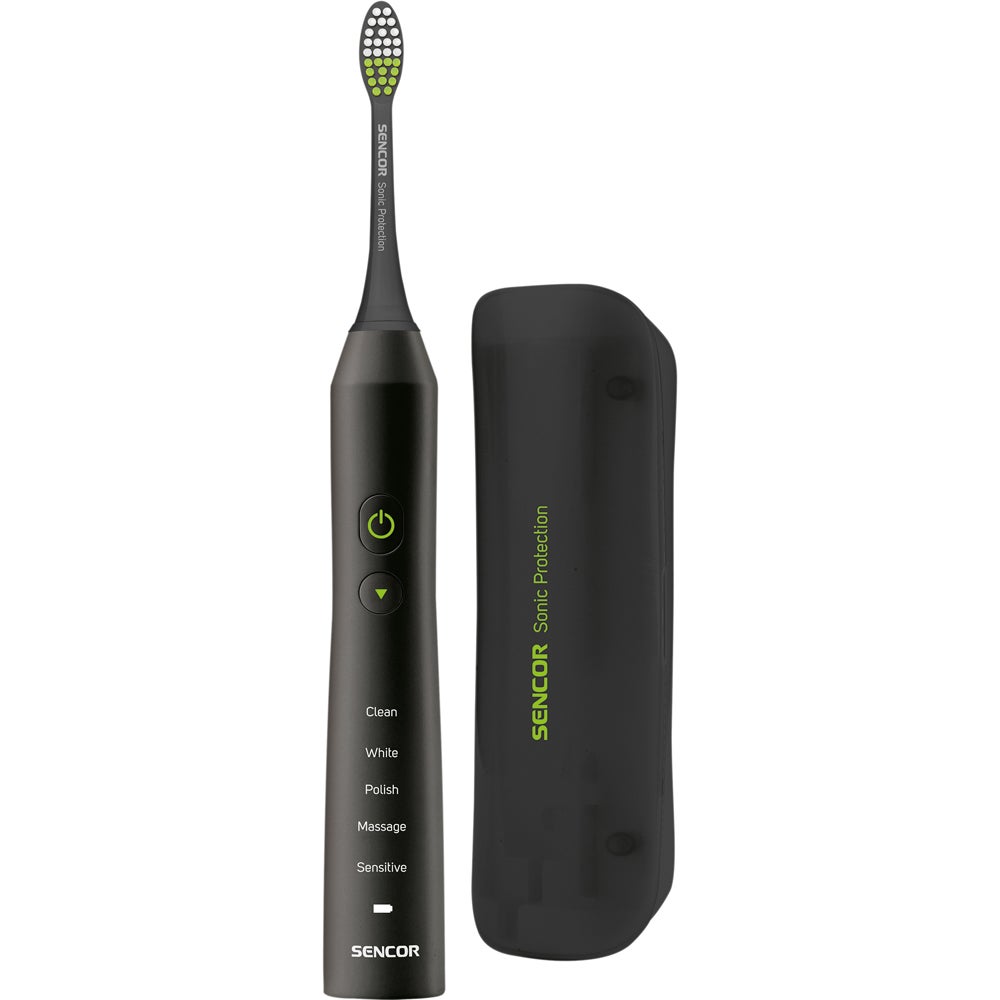 Elektrisk Sonic tandborste Black One Size