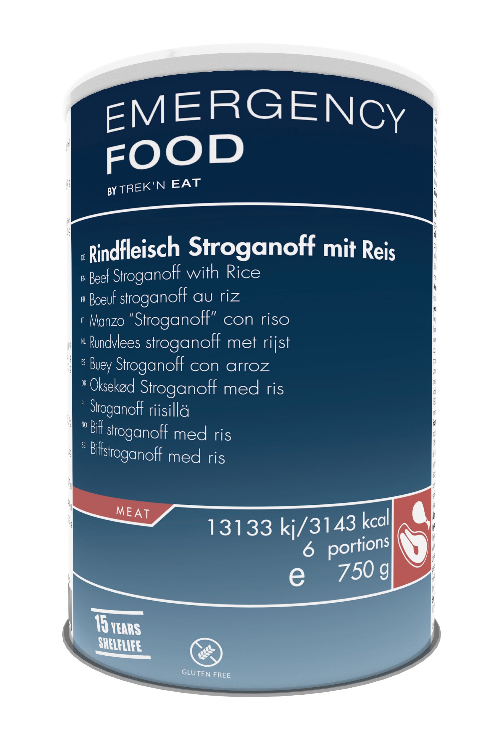 Beef Stroganoff with Rice  - Emergency Line Blue One Size