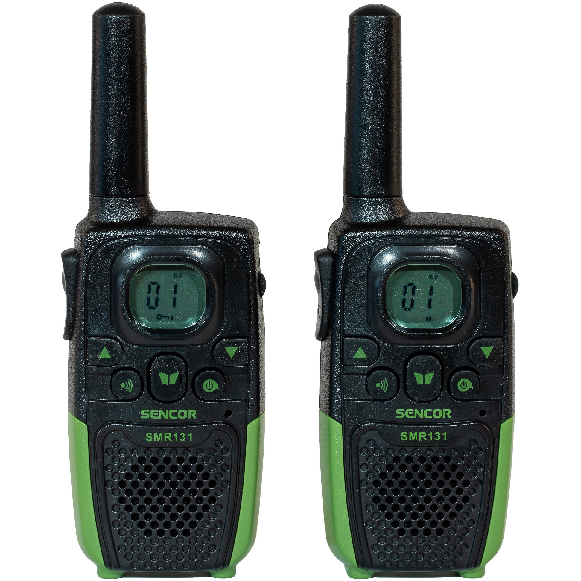 Walkie Talkie upp till 7 km räckvidd Black One Size