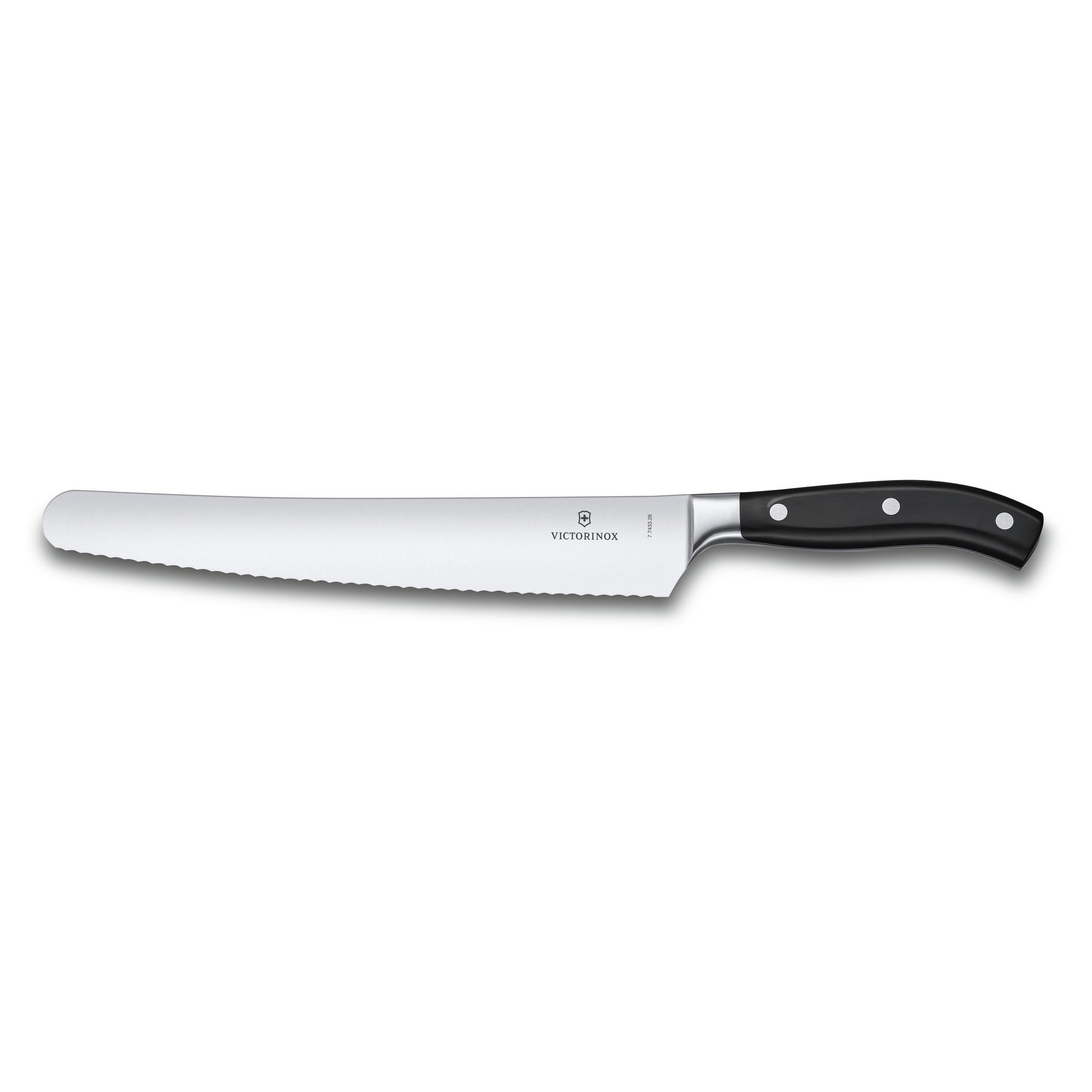 Grand Maître POM B&P Knife, 26 cm, wavy edge Black One Size