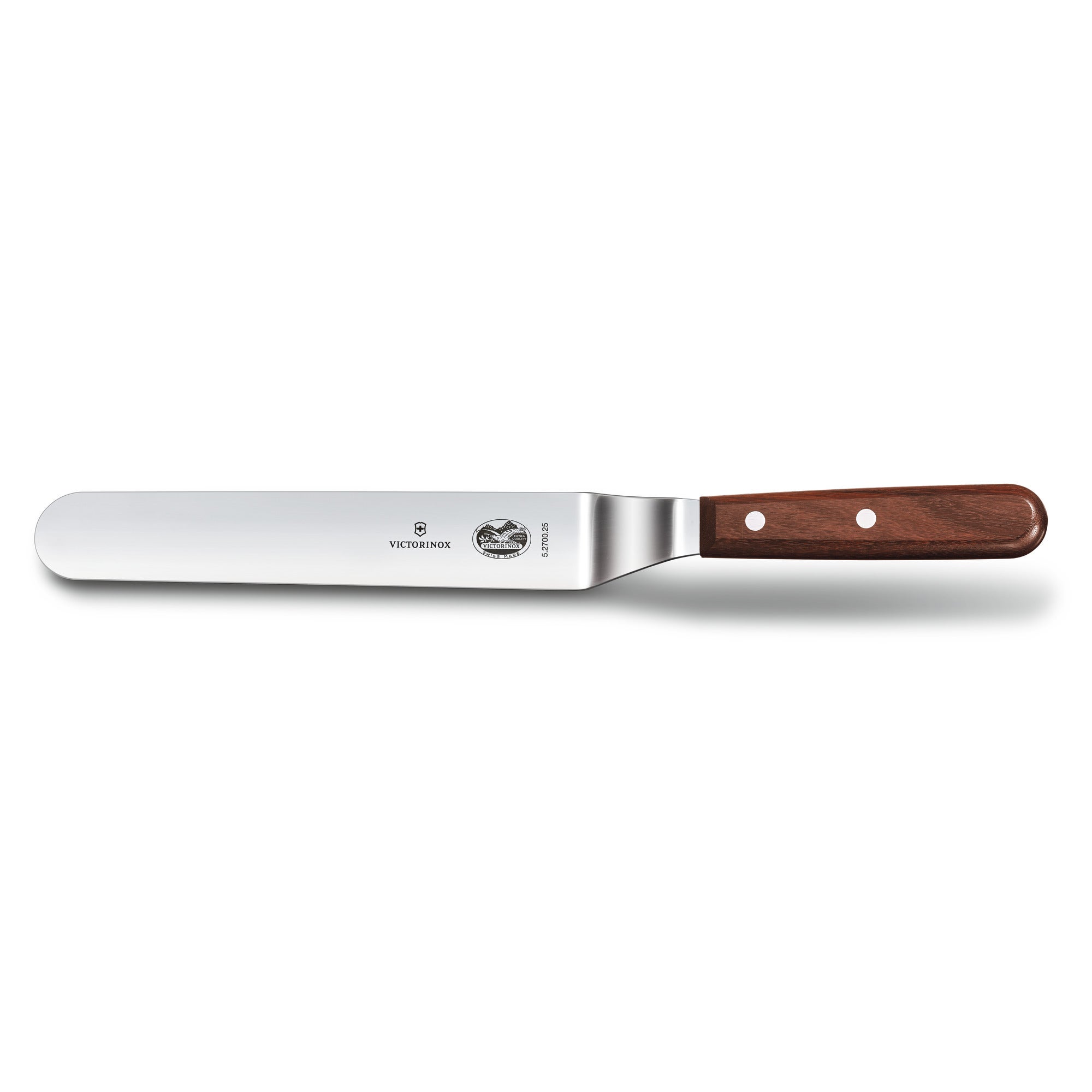 Spatula, vinklad, trä Wood One Size