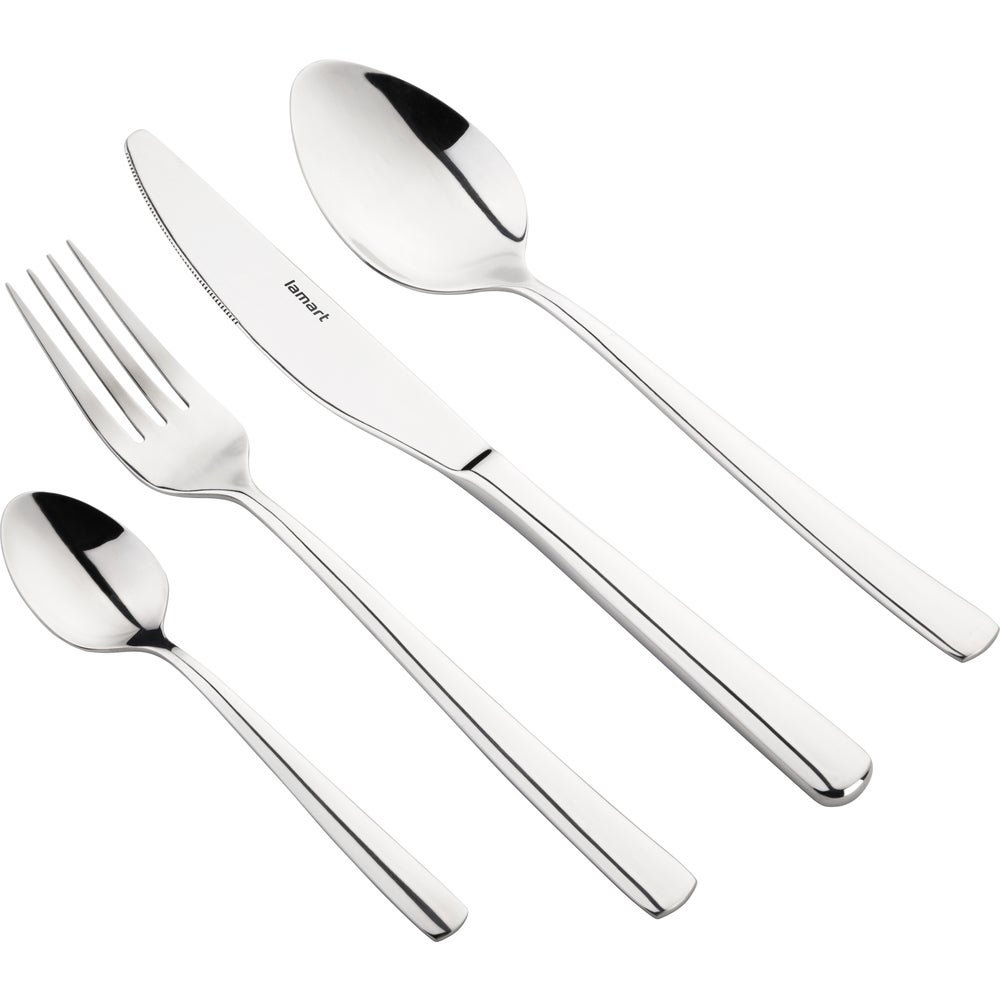 Bestickset 24 delar Stainless steel One Size