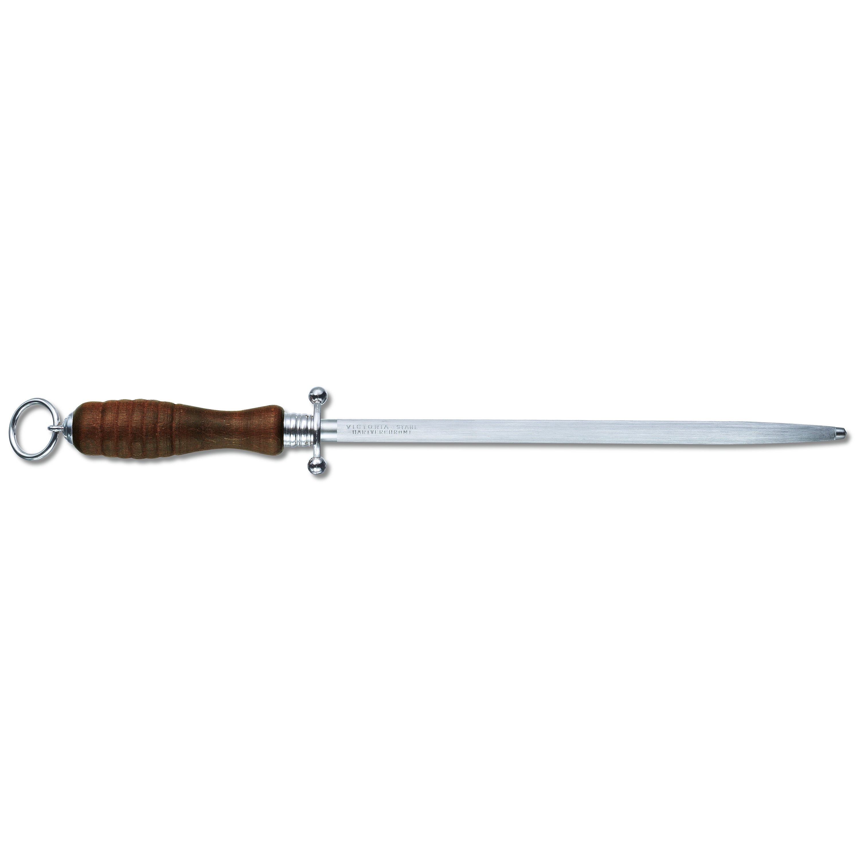 Slipstål, kök, 27 cm, runt Wood One Size
