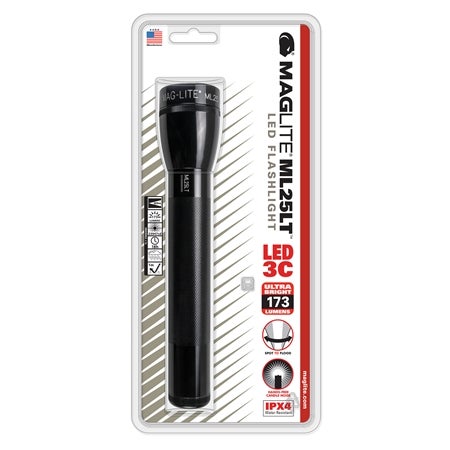 ML25LT LED 3 C-cell Black One Size
