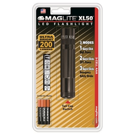 Ficklampa XL50 LED Black One Size