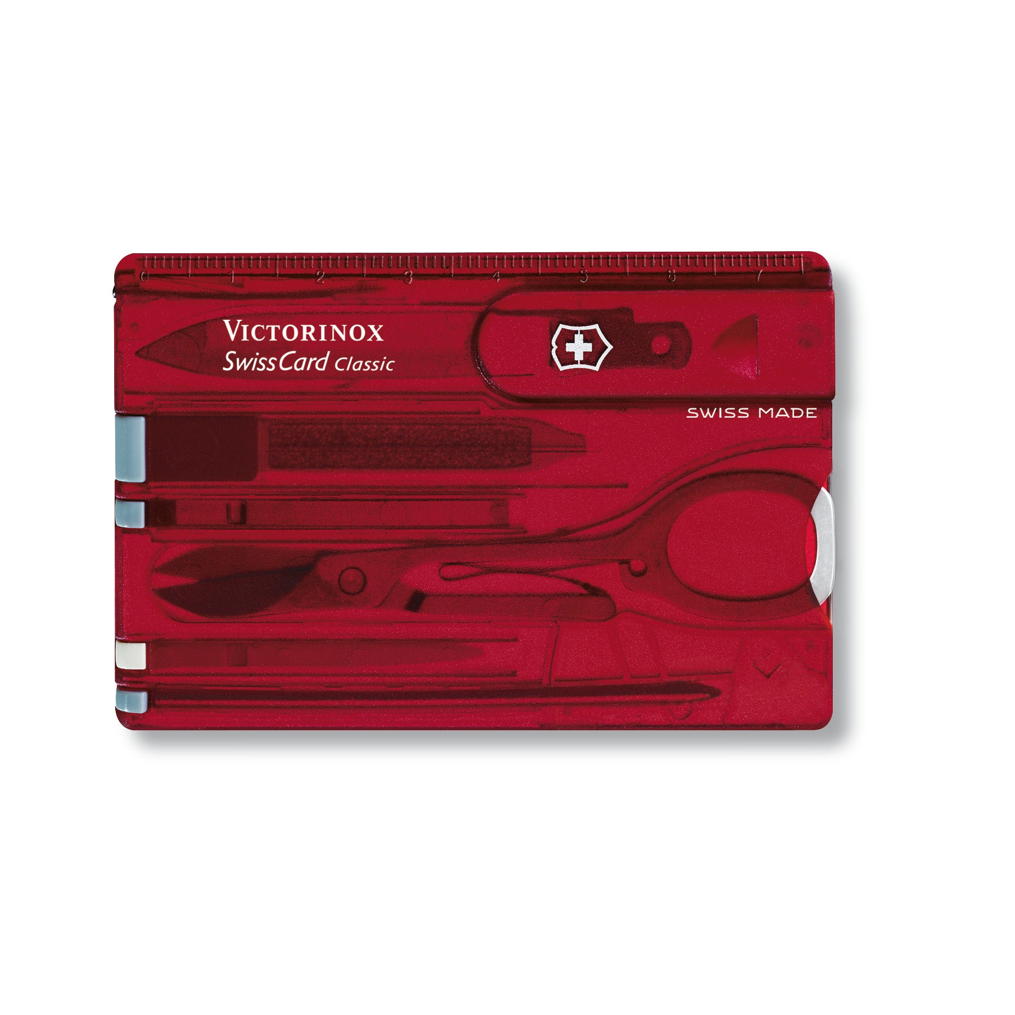 SwissCard Classic Red Translucent One Size